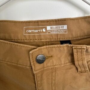 Carhartt men's Relaxed Fit Khaki Trousers 30 x 30
